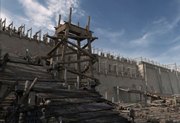 大型紀(jì)錄片《帝陵》建造類(lèi)三維動(dòng)畫(huà)